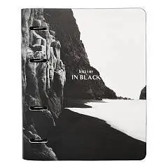 Тетрадь на кольцах 120л "Monochrome", берег, фото №1