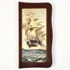 Нарды "Морские", деревянная доска 55 х 55 см, с полем для игры в, фото №1