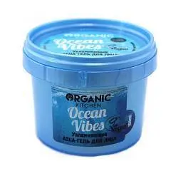 Гель-«аqua» д/лица Organic Kitchen "Увлажняющий" 100мл, фото №1