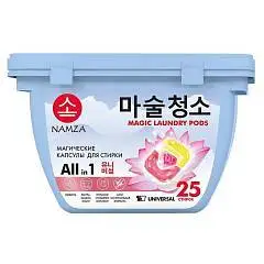 Средство д/стирки NAMZA в капсулах д/цвет белья 25шт, фото №1