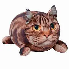 Игрушка мягкая Котенок-валик 33см, фото №1