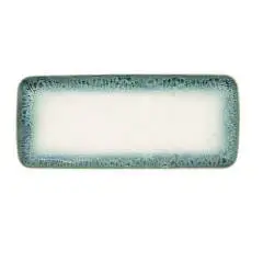 Блюдо прямоугольное 36х16см "Nuances" голубой без инд уп, фото №1