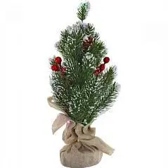 Декоративная ёлка  с подсветкой "Зимнее сияние",  35см., фото №1