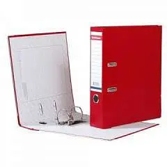 Папка-файл 7см EK А4 Стандарт красная, фото №1