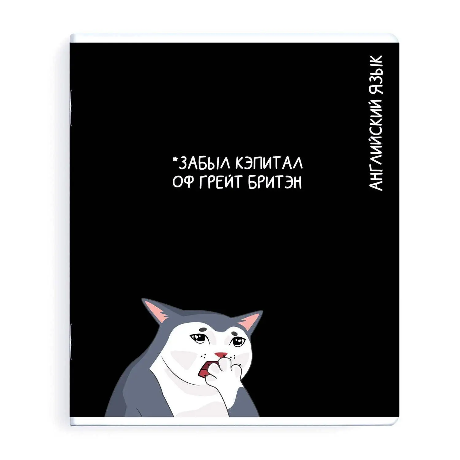 Тетрадь предметная 48л «КОТЫ МЕМЫ» АНГЛИЙСКИЙ ЯЗЫК, фото №1