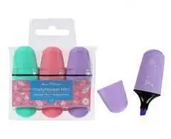 Набор текстовыделителей "LadyMarker Mini" 3шт., фото №1