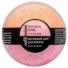 Бурлящий шар д/в Cafe MIMI Личи и Нони 120г, фото №1