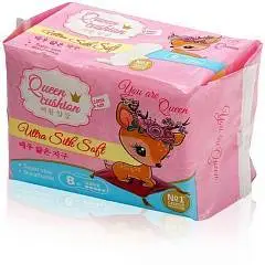 Прокладки гигиен Day Spa Queen Cusion Ultra Silk Soft Super 8шт, фото №1