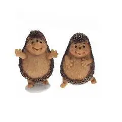 Фигурка декоративная "Ёжик", L10 W8,5 H14 см, 2в., фото №1