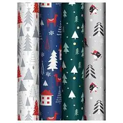 Бумага упаковочная НГ "New Year" 70*100см, фото №1