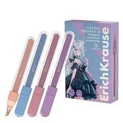 Текстовыделитель EK Visioline V-18 Manga, ассорти, фото №1
