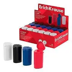 Точилка пластиковая EK ClickUp Classic с контейнером в асс, фото №1