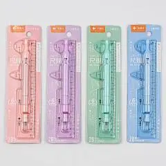 Набор "Циркуль с футляром-линейкой" микс-1, фото №1