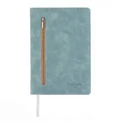 Записная книжка Pierre Cardin голубая 14 х 20,5 см, фото №1