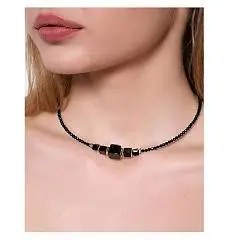 Колье "Роман с камнем" (лазурит, гематит), фото №1