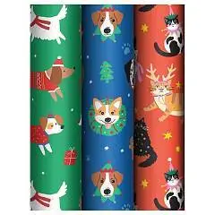 Бумага упаковочная НГ "Christmas mood" 70*100см, фото №1