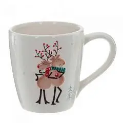 Кружка "Олени" 500 мл 14х10х10,5 см, фото №1