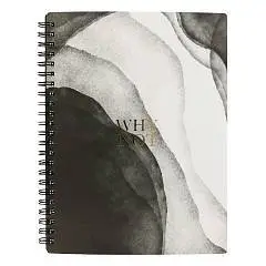 Тетрадь 96 КЛЕТКА "Aesthetics" спираль, черно-белый узор, фото №1