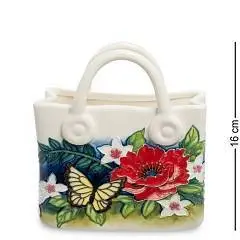 Ваза-кашпо Сумочка фарфор JP-800/12, фото №1