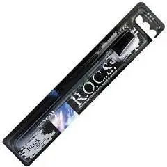 Зубная щетка R.O.C.S. PRO Black Edition Classic средняя, фото №1