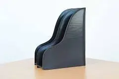 Лоток вертикальный  А4  black, фото №1