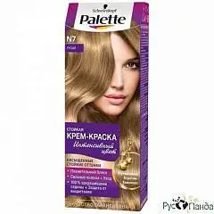 Краска д/в Palette N7 русый, фото №1