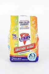 Порошок стиральный авт "LUXUS" 1кг д/цвет, фото №1