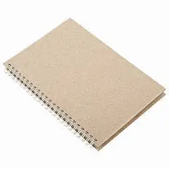 Скетчбук А5 60л Крафт бумага греб 80г BRAUBERG, фото №1