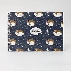 Скетчбук А5 40л "Sloth" 100гр iLikeGift, фото №1