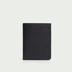 Портмоне муж.нат.кож.на кнопке,р-р: 123х095х010.,цв.черн., фото №1