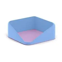 Подставка для блока EK Forte, Pastel Bloom, голубой с фиолетовым, фото №1