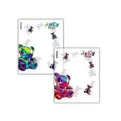 Обложка для тетради EK Jelly Bear  212х347мм 1шт, фото №1