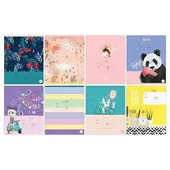 Тетрадь 12л ЛИНИЯ "Mix-8, Девочки", фото №1