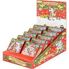 Новогодний пазл с предсказаниями 24 эл "Символ 2026 - Лошадь", фото №1