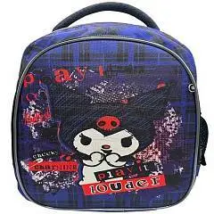 Рюкзак с анат.спинкой "Kuromi-2" 2отд, 40*32*16 см, фото №1