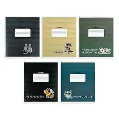 Тетрадь 18л ЛИНИЯ "ГЕРОИ С ХАРАКТЕРОМ" выб  УФ-лак, фото №1