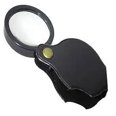 Лупа складная 4х в чехле d50, фото №1