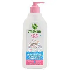 Средство для дет. посуды, сосок, игр. "Synergetic" 500 мл, фото №1