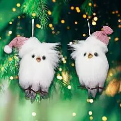 Подвеска, Darlens «Сова», 12 см, ассорти, фото №1