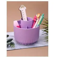 Органайзер для канцтоваров "Round" purple, фото №1