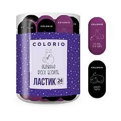 Ластик овальный "Котофразы" 6x3см, микс, фото №1