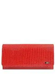 Кошелек ESSE ТАТА кожа варан алый, фото №1