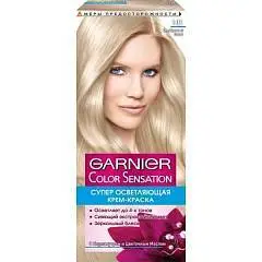 Краска д/в Garnier Color Sensation 101 Серебряный блонд, фото №1
