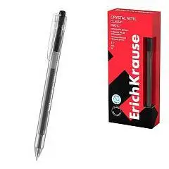 Ручка гелевая автомат Note Matic Classic 0.5 черный, фото №1