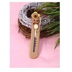 Канцелярский нож "Capybara", brown, фото №1