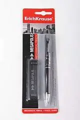 Карандаш автоматический ЕrichKrause Megapolis + сменные грифели, фото №1