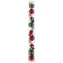 Набор елочных украшений 9шт "Шар/Щелкунчик" H34 см, фото №1