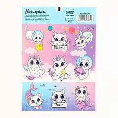 Наклейки бумажные Magic cat 11*15,5см, фото №1