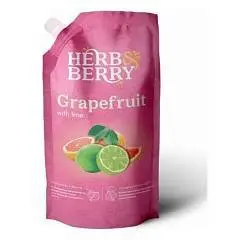 Жидкое мыло Herb&Berry Розовый грейпфрут и лайм 500мл дой-пак, фото №1