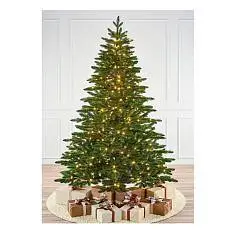 Ель искусственная литая с лампочками Калининградская 2,1 м, фото №1